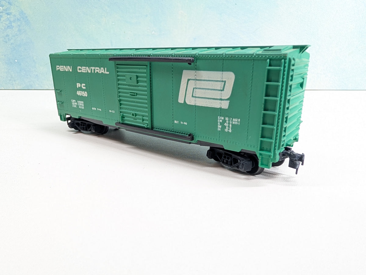 USED Tyco HO Scale 40' Box Car Penn Central PC #46150