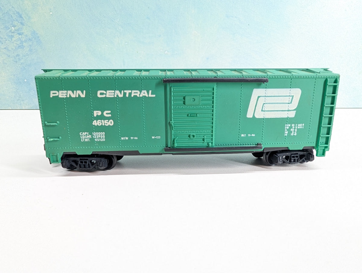 USED Tyco HO Scale 40' Box Car Penn Central PC #46150