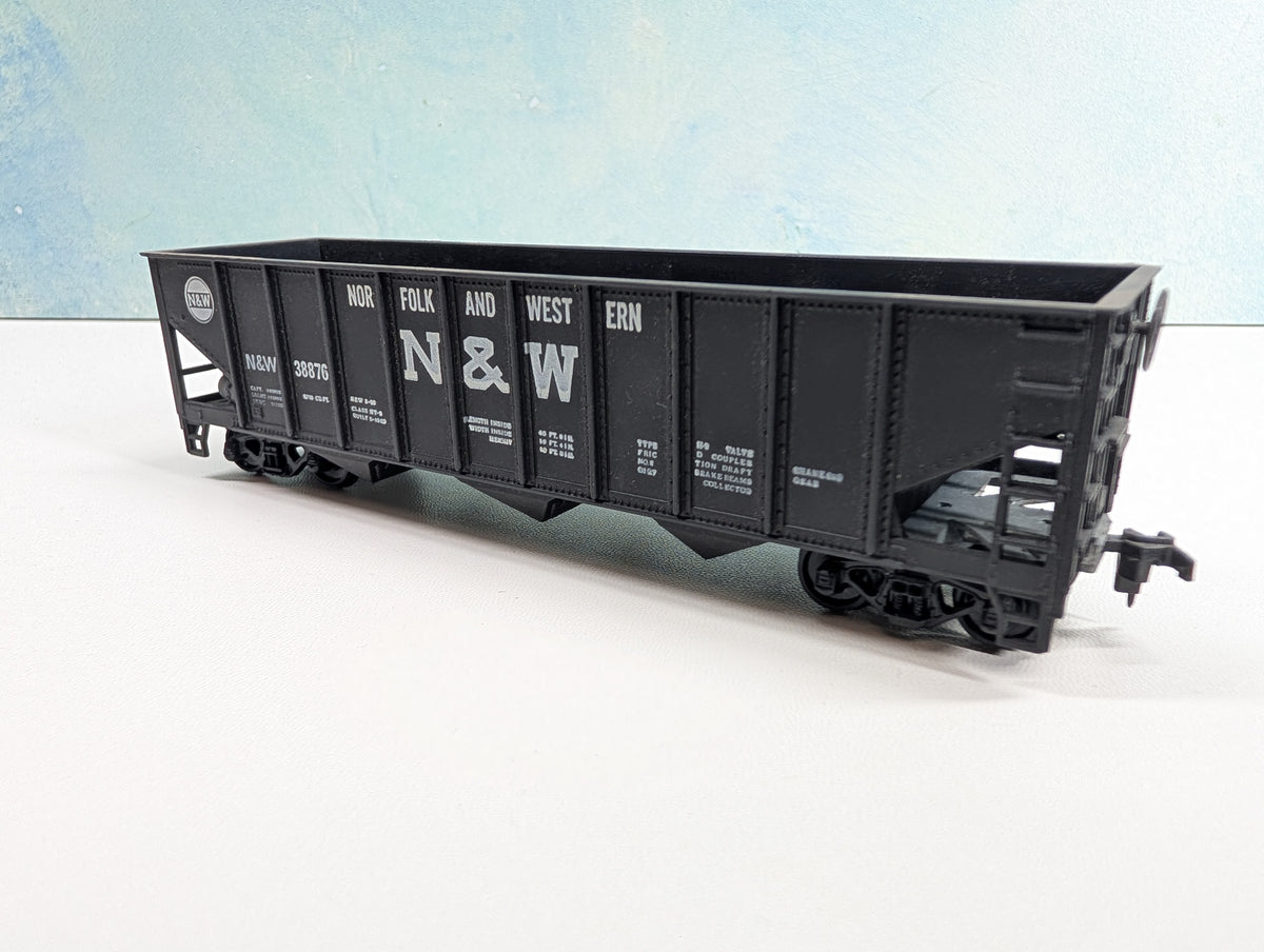 USED Roundhouse HO Scale Quad Hopper Norfolk & Western N&W #38876