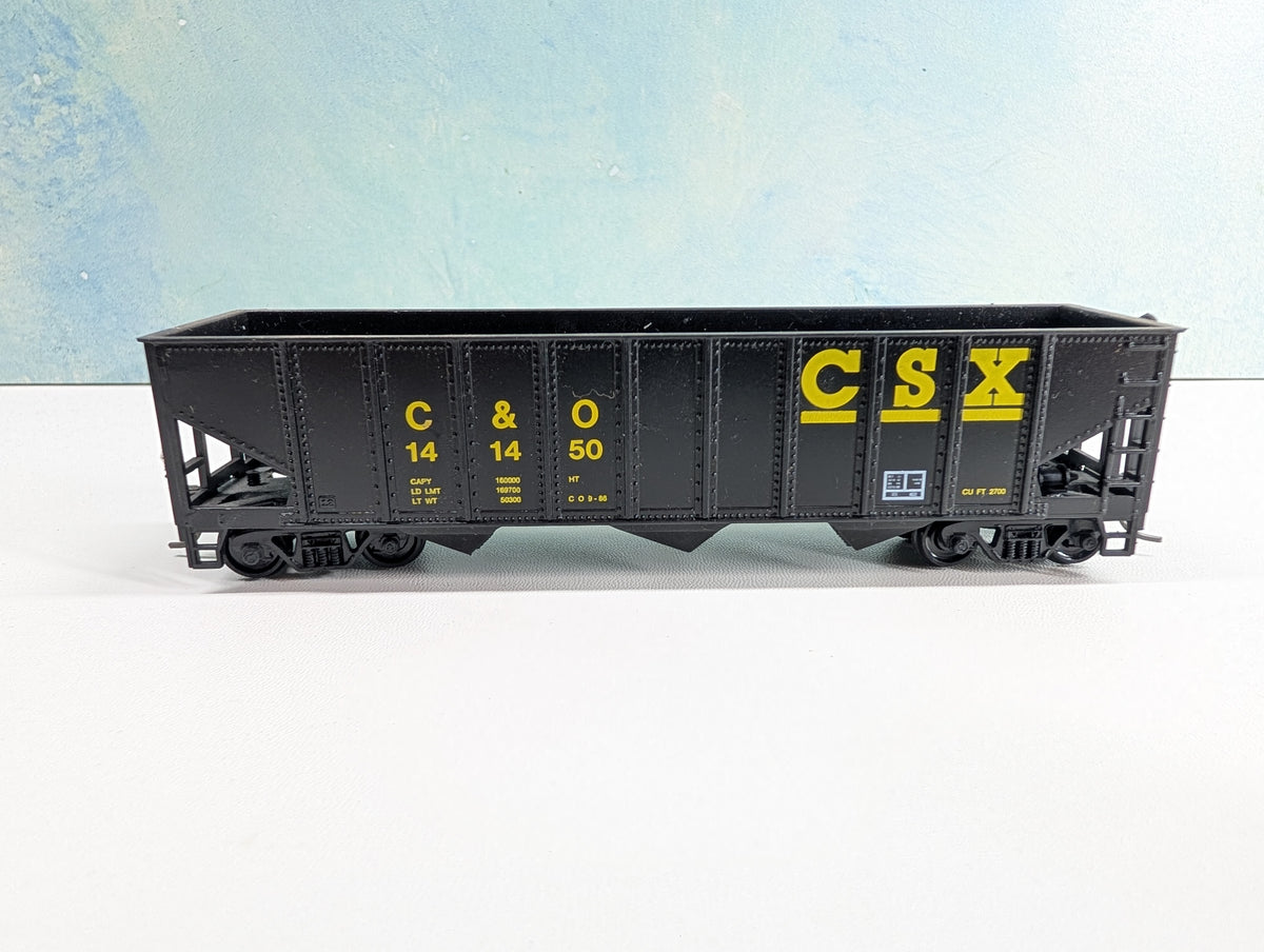 USED Roundhouse HO Scale Quad Hopper CSX C&O #141450