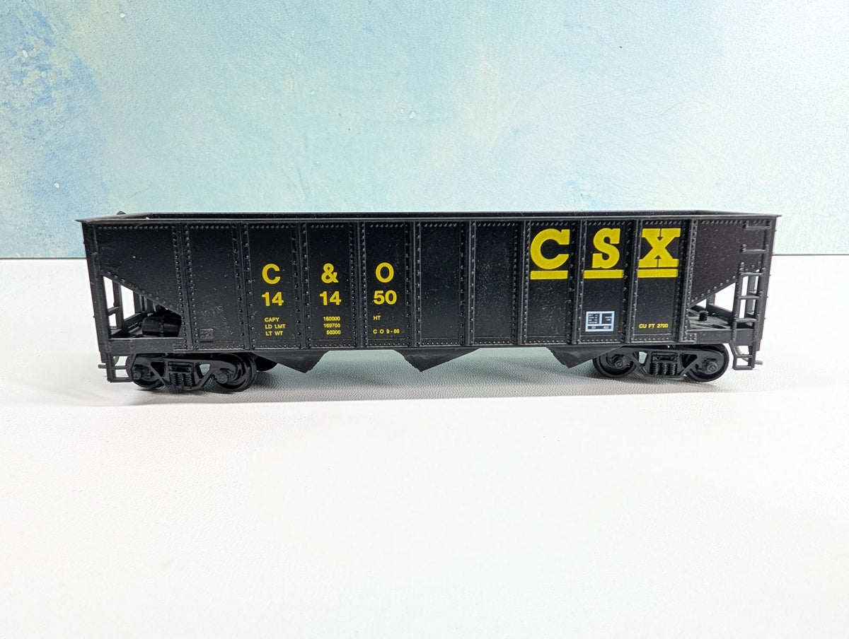 USED Roundhouse HO Scale Quad Hopper CSX C&O #141450