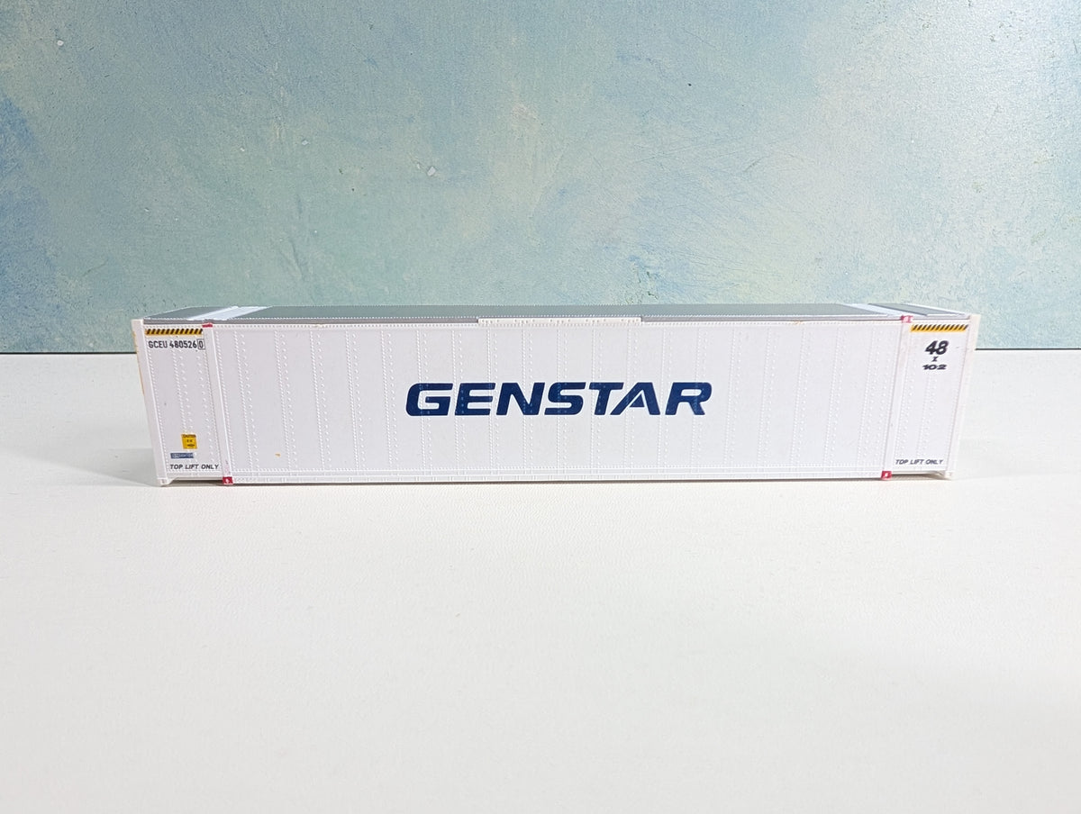 USED Walthers HO Scale 48' Ribbed Side Container Genstar GCEU #4805260