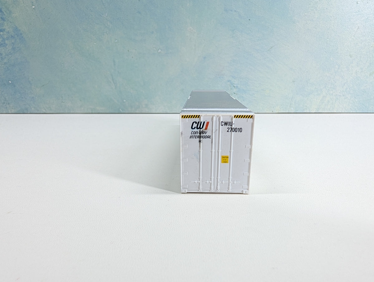 USED Walthers HO Scale 48' Ribbed Side Container Con-Way Intermodal CWIU #270010
