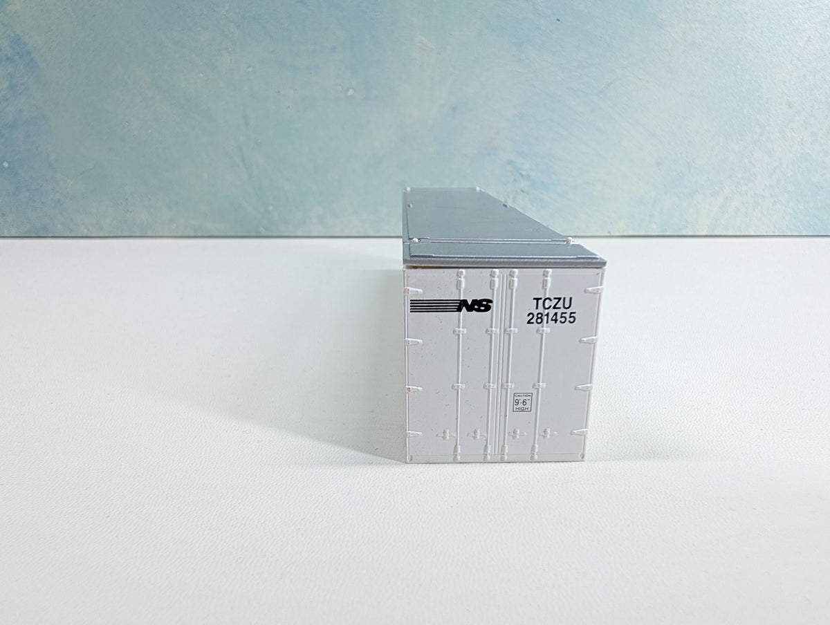 USED Con-Cor HO Scale 48' Ribbed Side Container Norfolk Southern TCZU #281455 Triple Crown