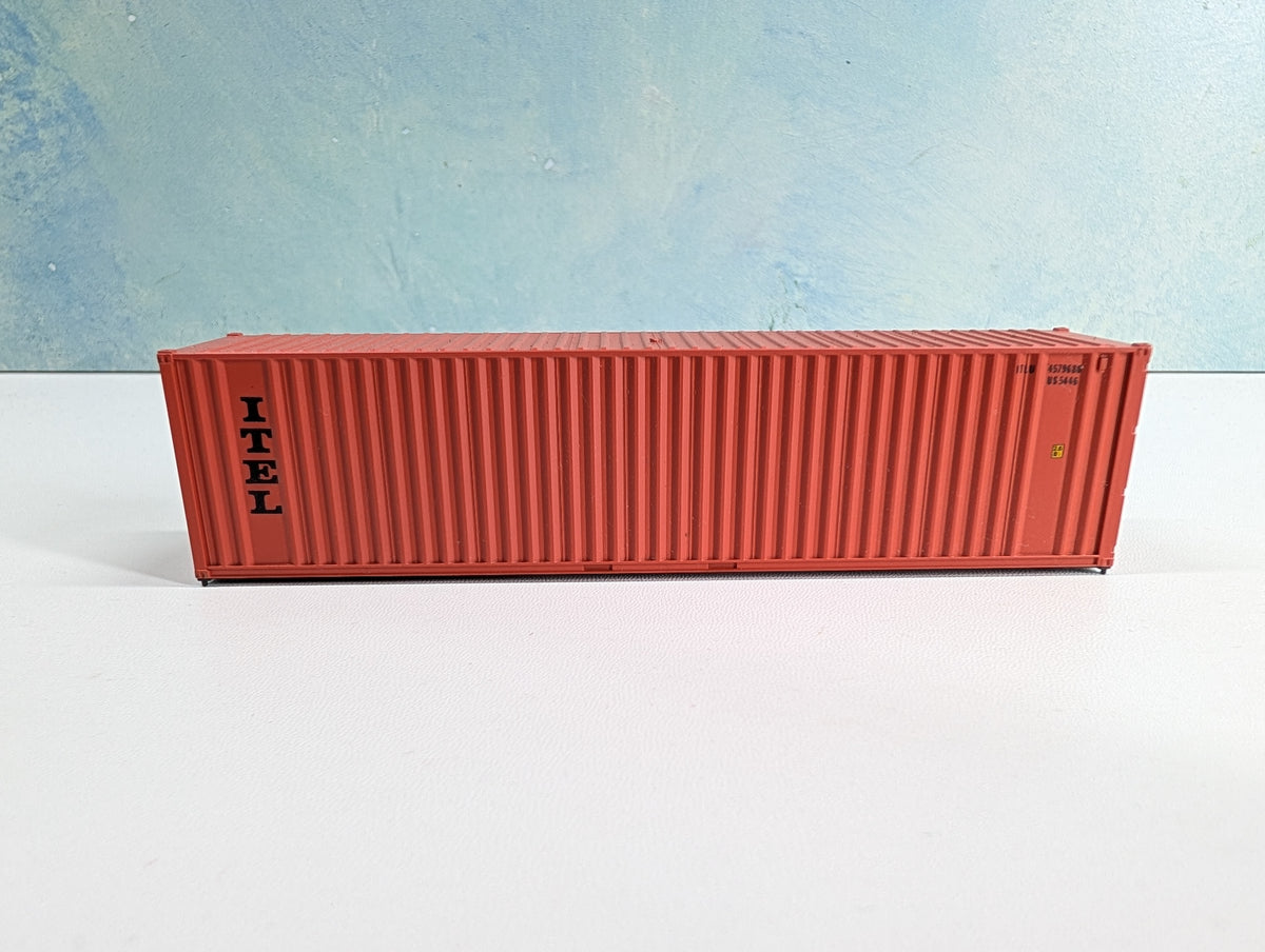 USED HO Scale 40' Container ITEL ITLU #4579680