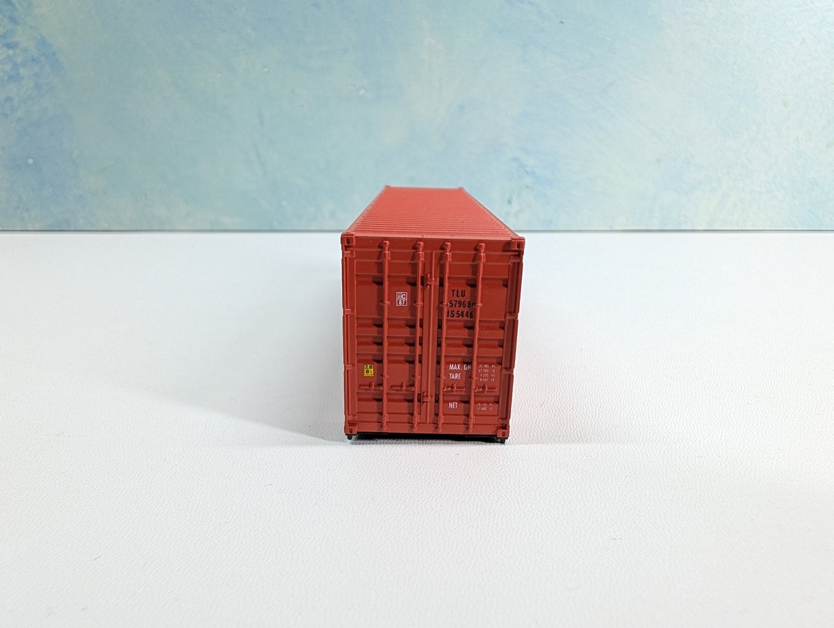 USED HO Scale 40' Container ITEL ITLU #4579680