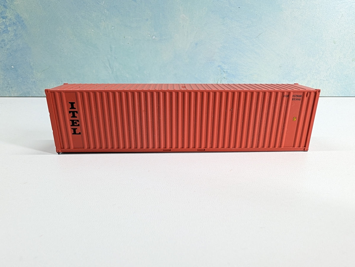 USED HO Scale 40' Container ITEL ITLU #4579680