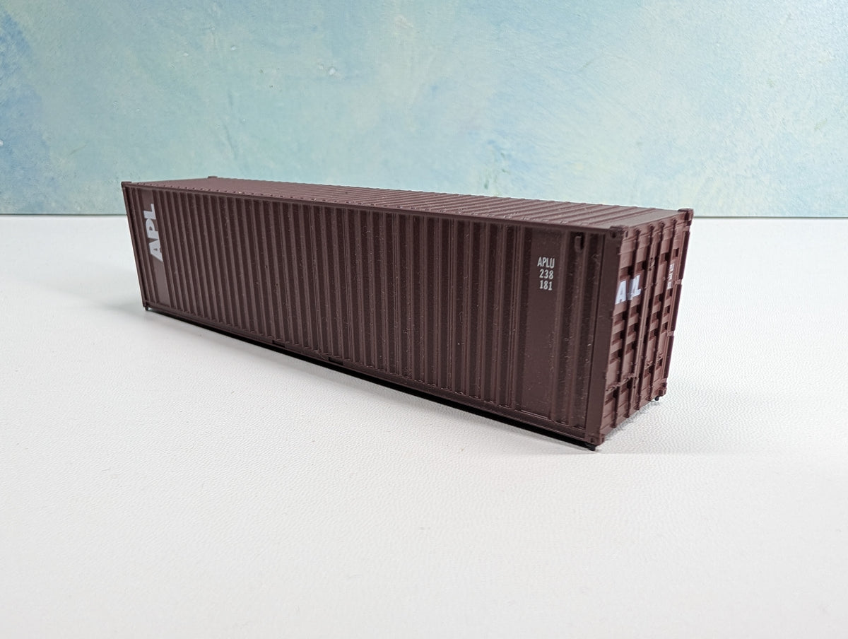 USED HO Scale 40' Container APL APLU #238181