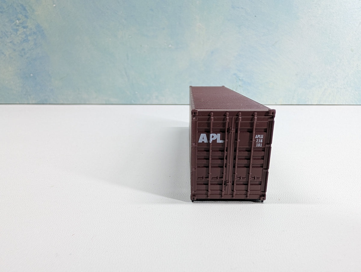 USED HO Scale 40' Container APL APLU #238181