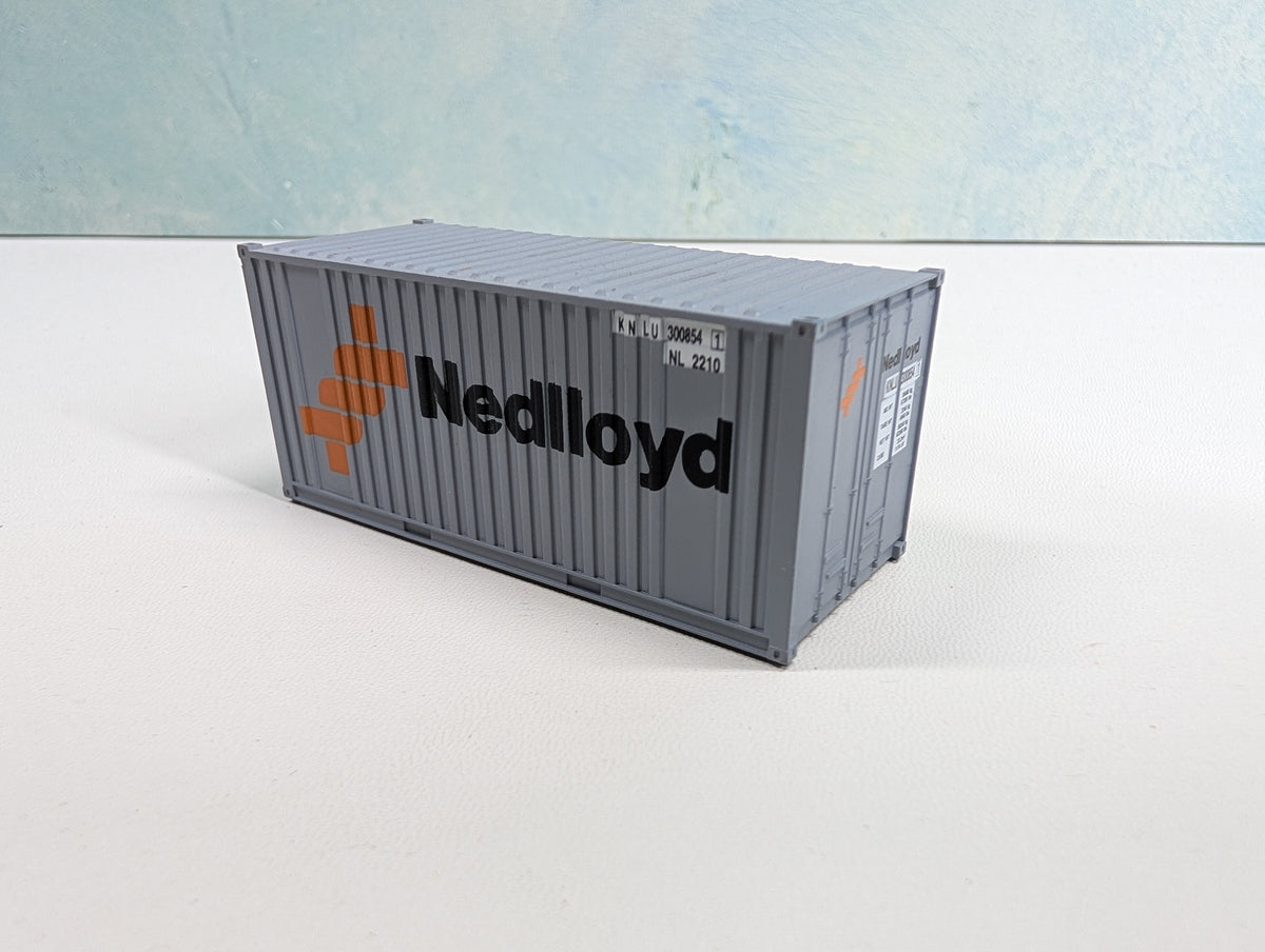 USED Walthers HO Scale 20' Container Nedlloyd KNLU #3008541