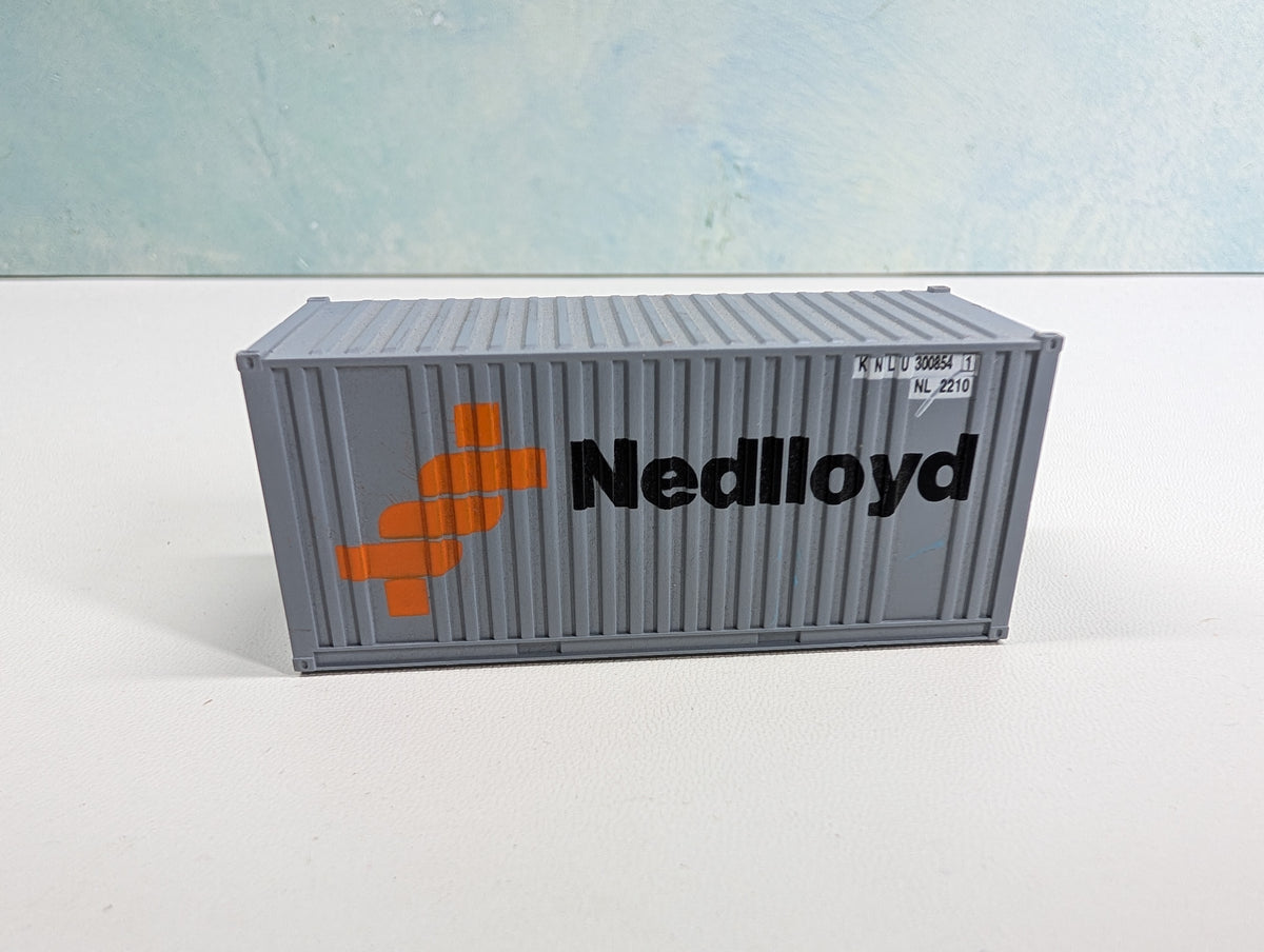 USED Walthers HO Scale 20' Container Nedlloyd KNLU #3008541
