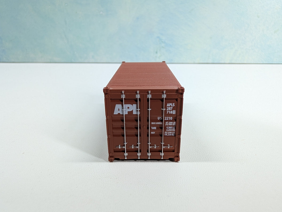 USED Walthers HO Scale 20' Container APL APLS #2877180