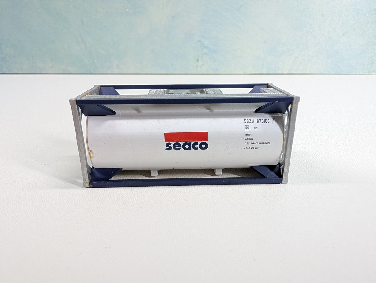 USED Walthers HO Scale 20' Tank Container Seaco SCZU #8731681