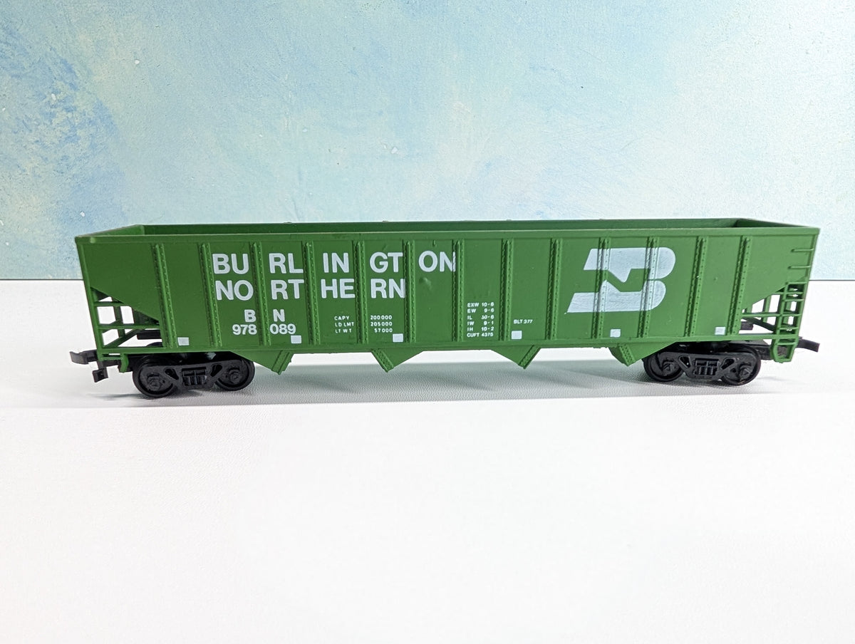 USED HO Scale 50' Quad Hopper Burlington Northern BN #978089
