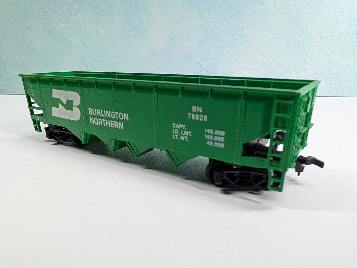 USED Tyco HO Scale Quad Hopper Burlington Northern BN #78826
