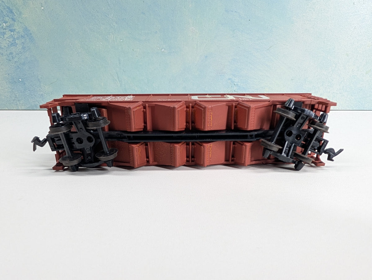 USED Tyco HO Scale Quad Hopper Canadian National CN #324718