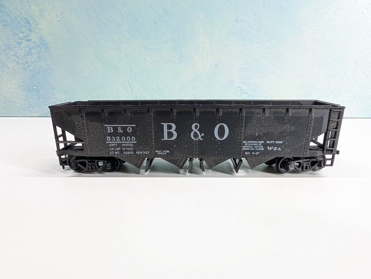 USED Athearn HO Scale Quad Hopper Baltimore and Ohio B&O #532000