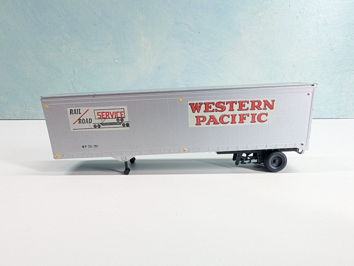 USED Athearn HO Scale 40' Trailer Western Pacific WP #25-181