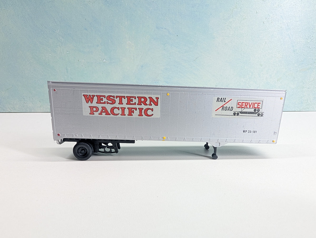 USED Athearn HO Scale 40' Trailer Western Pacific WP #25-181