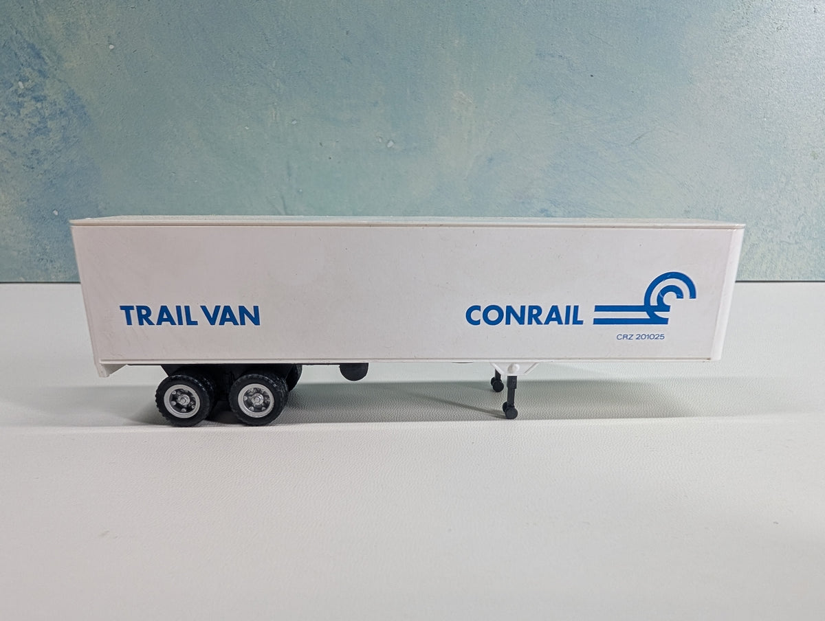 USED HO Scale 40' Trailer Conrail CRZ #201025 Trail Van