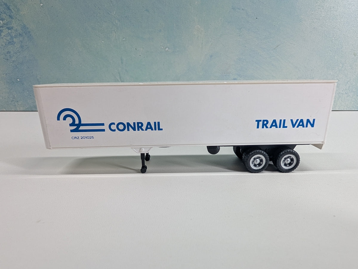 USED HO Scale 40' Trailer Conrail CRZ #201025 Trail Van