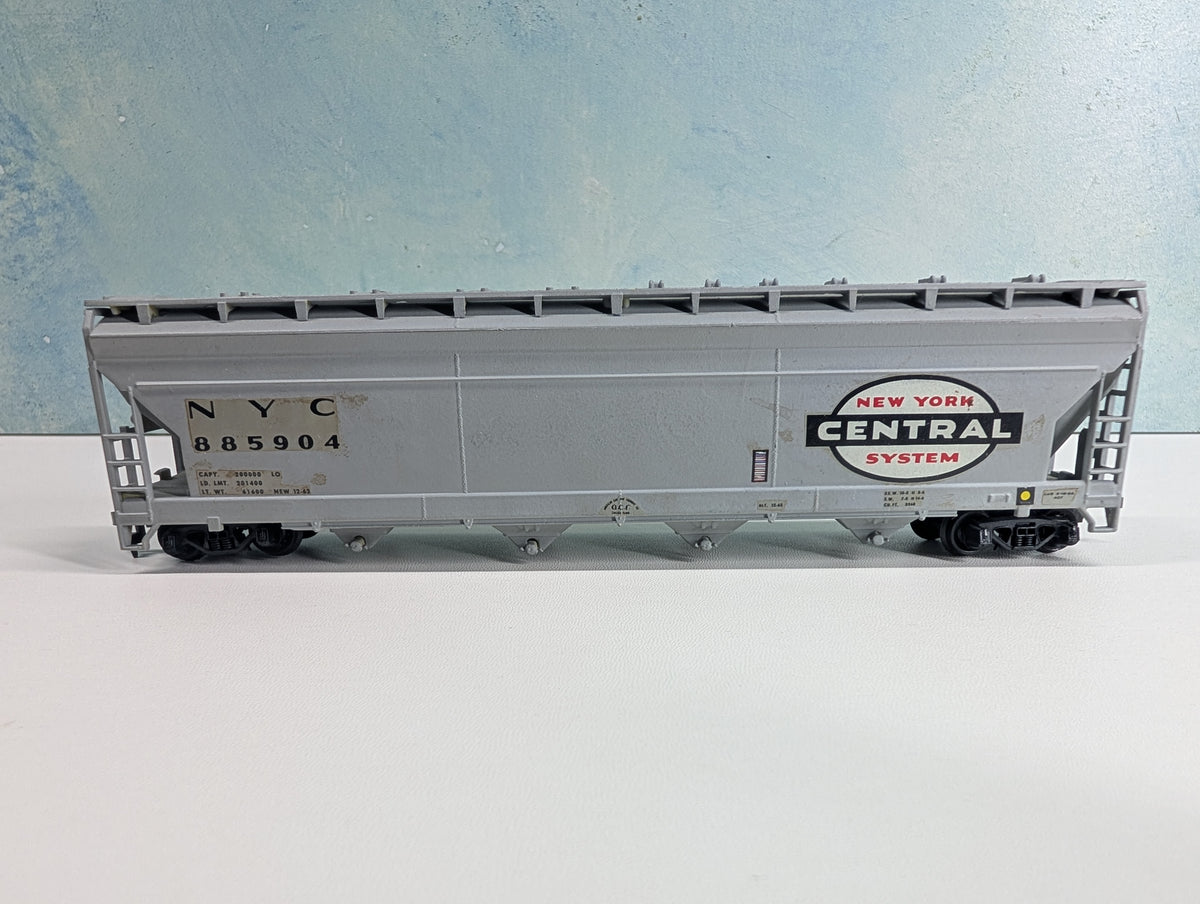 USED HO Scale ACF Centerflow Covered Hopper New York Central NYC #885904