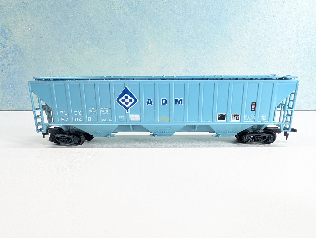 USED HO Scale Covered Hopper Archer Daniels Midland PLCX #57040