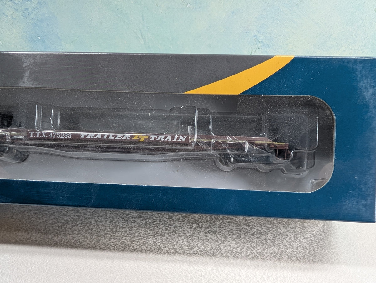 Rapido #138009-5 HO Scale F30D TOFC Flat Car TTX #475233 Late Red