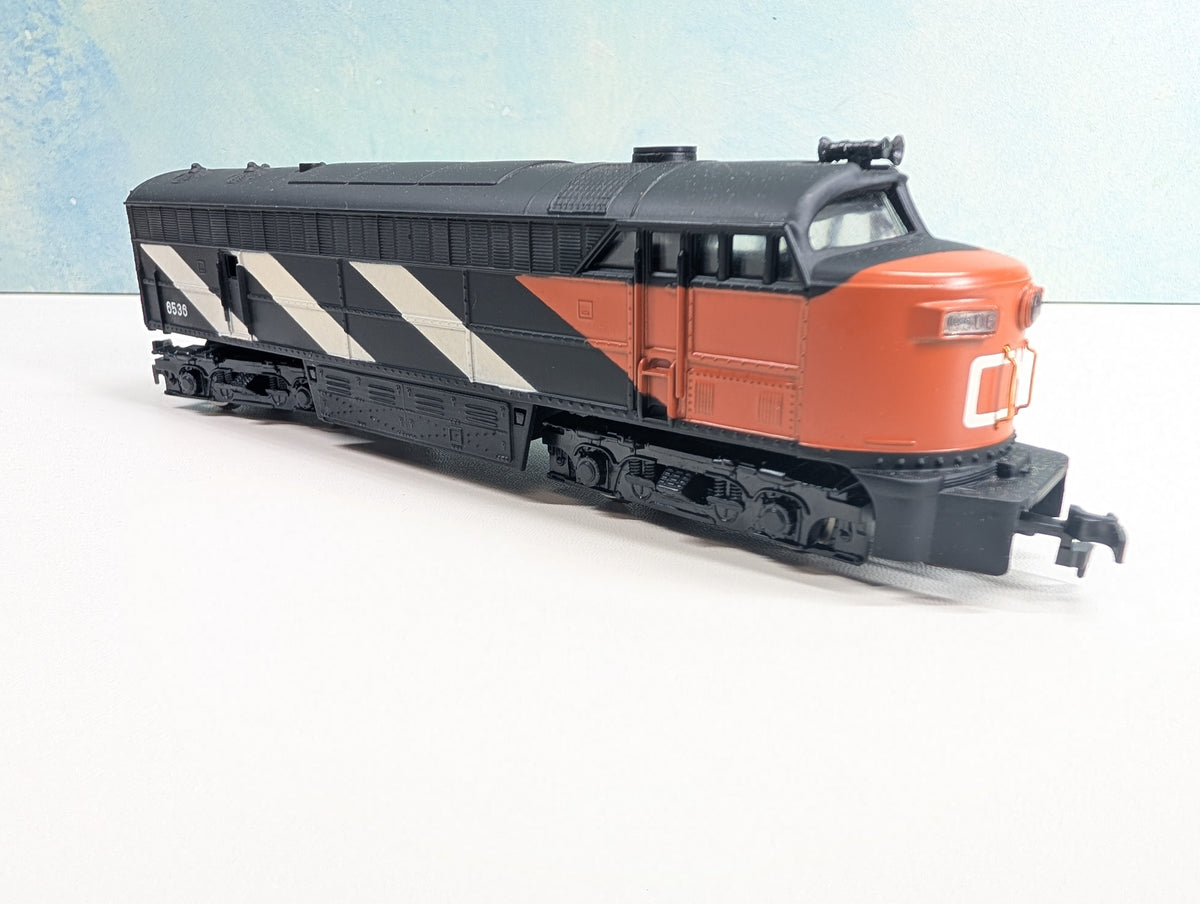 USED AHM HO Scale FM C-Liner Diesel Locomotive Canadian National #6536 Tested! DC