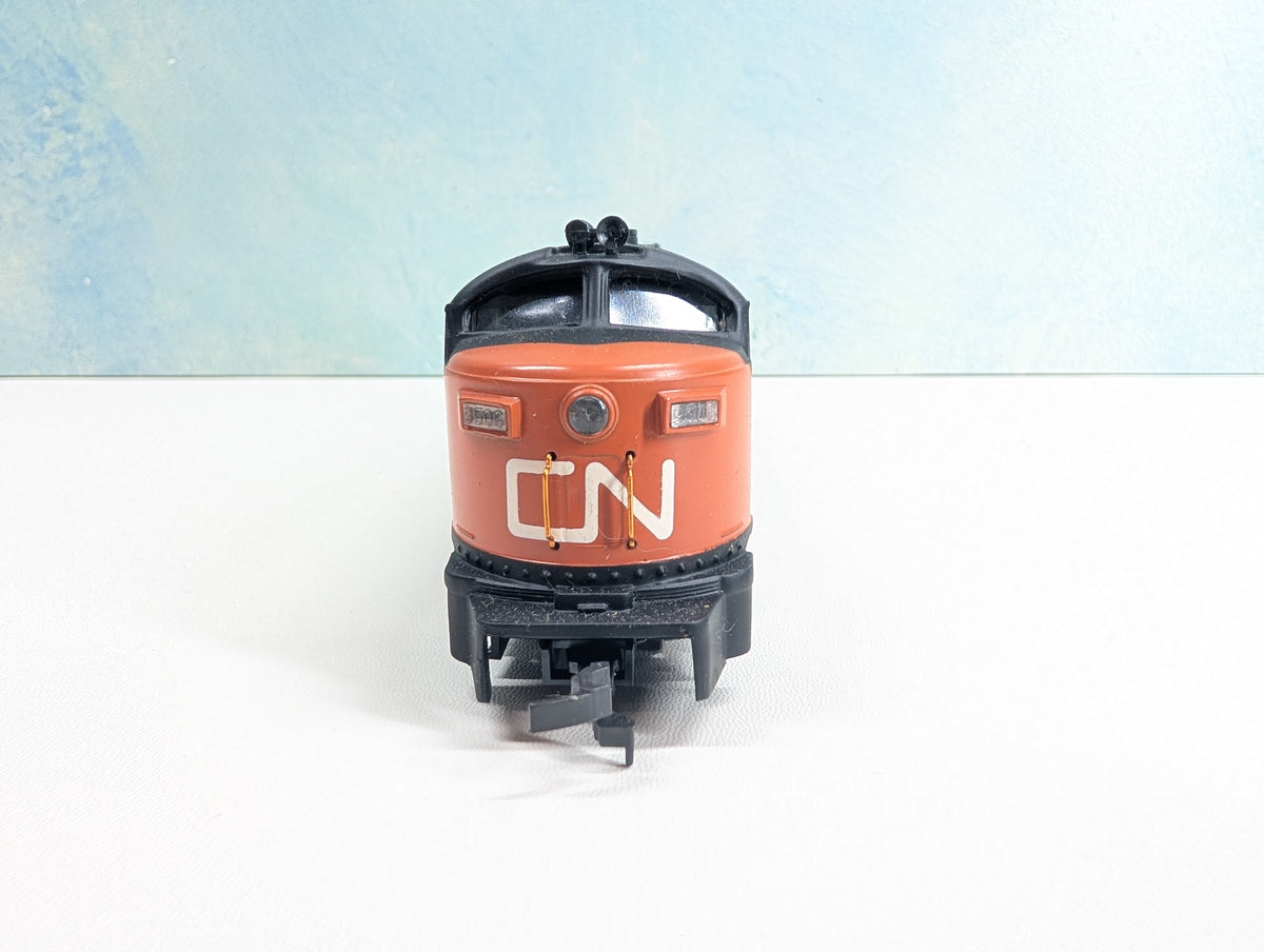 USED AHM HO Scale FM C-Liner Diesel Locomotive Canadian National #6536 Tested! DC