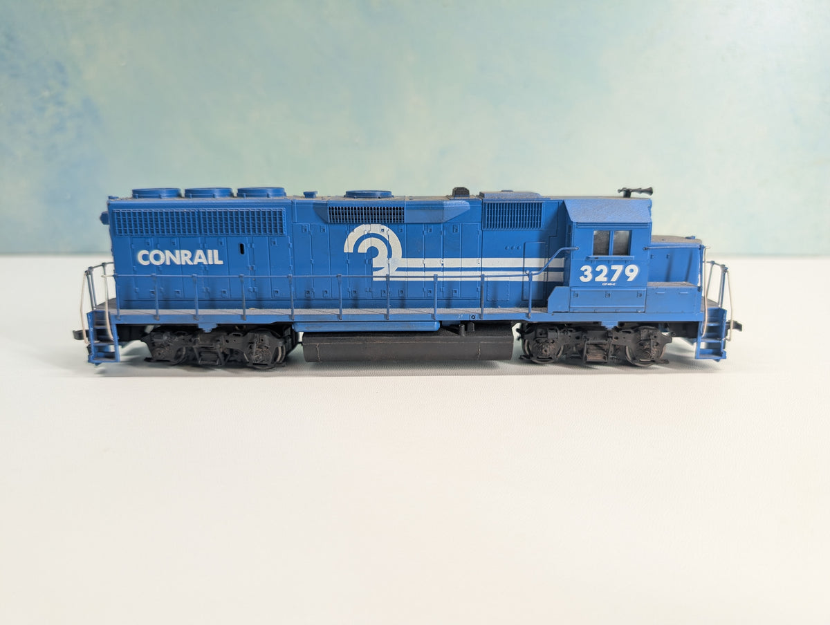 USED Athearn HO Scale GP40-2 Diesel Locomotive Conrail #3279 Tested! DC
