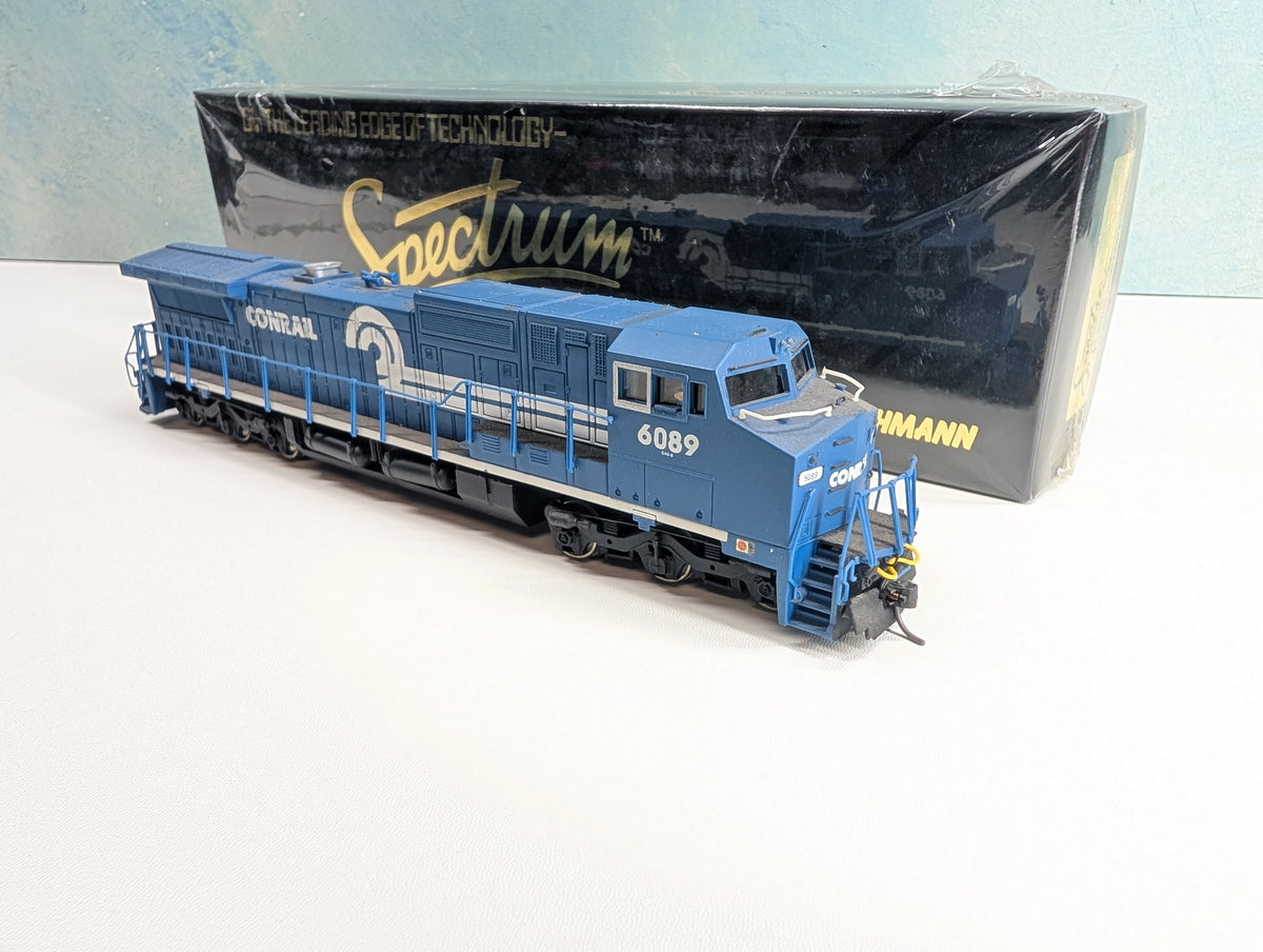 USED Bachmann 86010 HO Scale Spectrum GE Dash 8-40C Diesel Locomotive Wide Cab Conrail #6089 Tested! DC