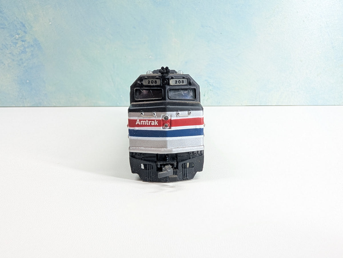 USED Bachmann 87015 HO Scale EMD F40PH Diesel Locomotive Amtrak #208 Tested! DC