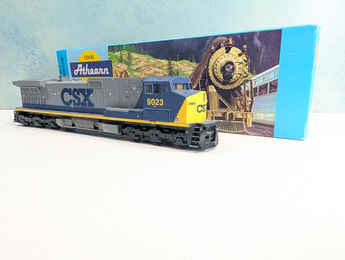 USED Athearn 4969 HO Scale C44-9W Diesel Locomotive CSX #9023 Non-Powered