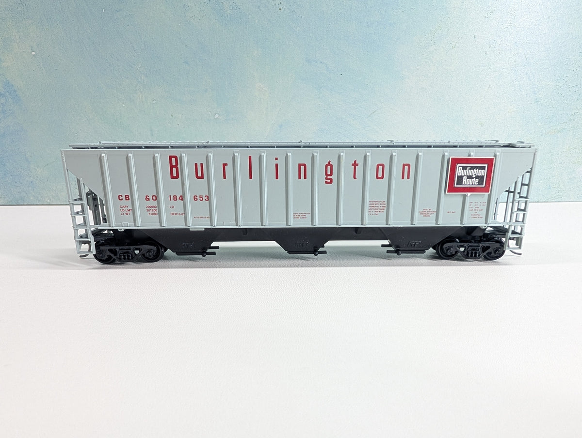USED Athearn HO Scale Covered Hopper Burlington CB&Q #184653