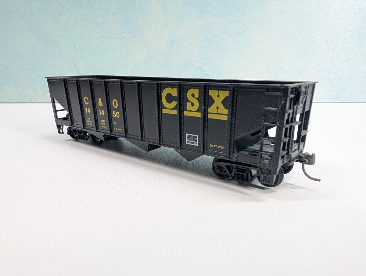 USED Roundhouse HO Scale Triple Hopper CSX C&O #141450
