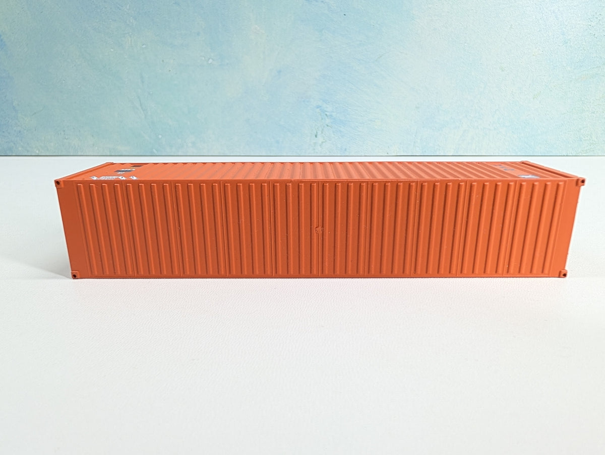 USED HO Scale 40' Container NYK Line NYKU #6661769 Orange