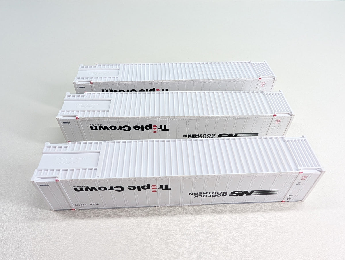 USED Walthers HO Scale Lot of 48' Containers Norfolk Southern TCSU #481099 Triple Crown (3 pcs)