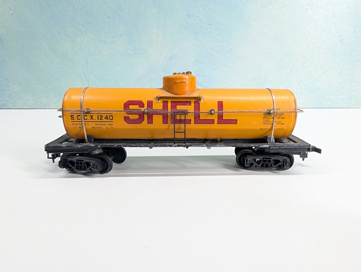 USED Mantua HO Scale Single Dome Tank Car Vintage Shell SCCX #1240