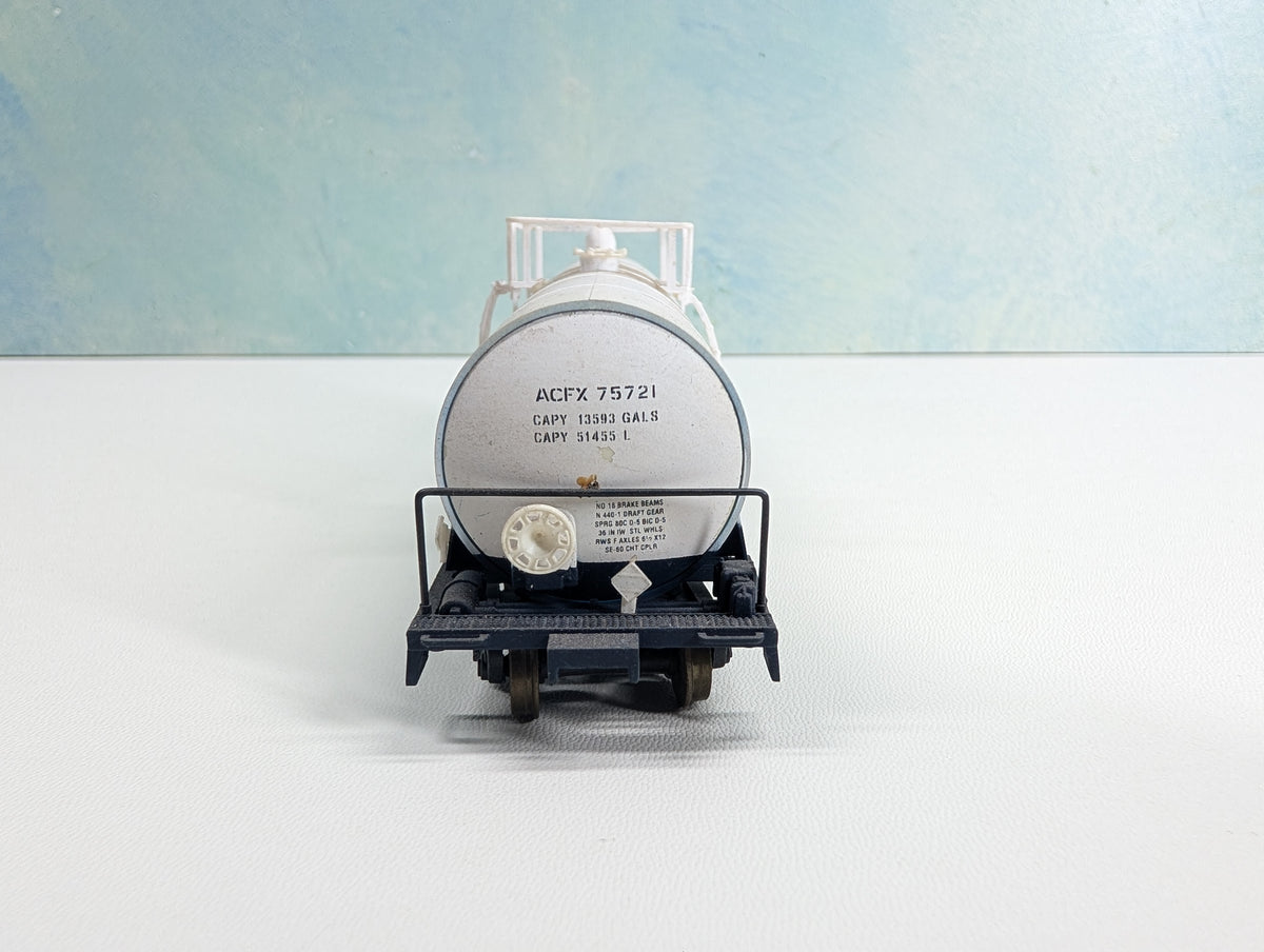 USED Atlas HO Scale Tank Car ECC International ACFX #75721