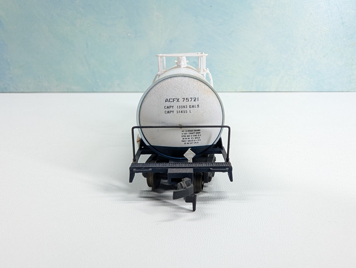 USED Atlas HO Scale Tank Car ECC International ACFX #75721