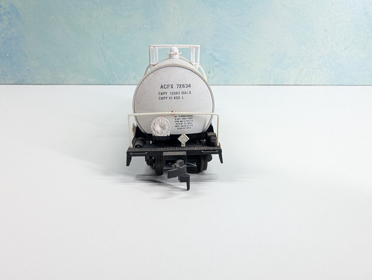 USED Atlas HO Scale Tank Car Georgia Kaolin ACFX #72634