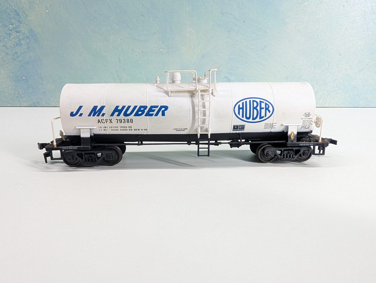 USED Atlas HO Scale Tank Car JM Huber ACFX #79380