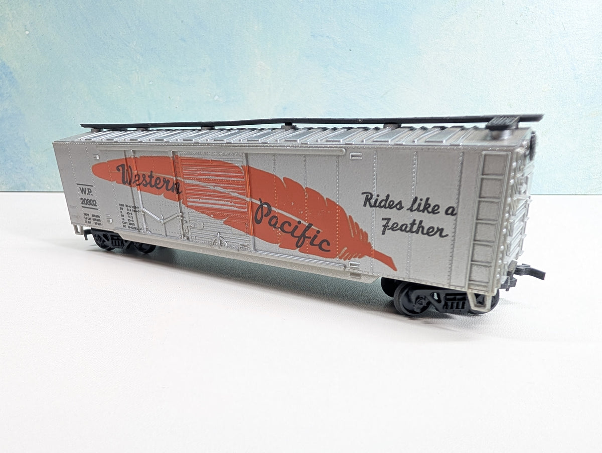 USED HO Scale 50' Box Car Western Pacific WP #20802