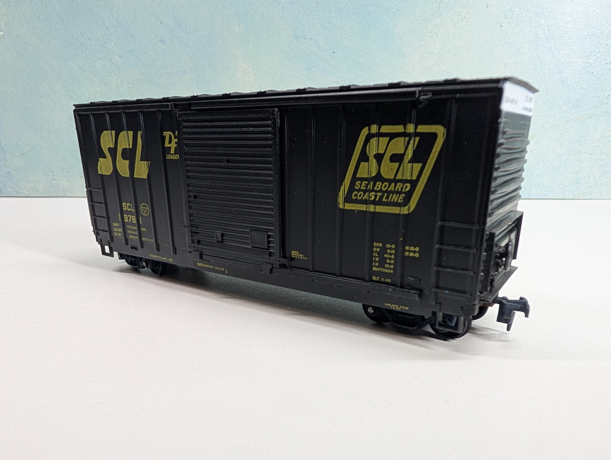 USED Athearn HO Scale 40' HI-Cube Box Car Seaboard Coast Line SCL #19781