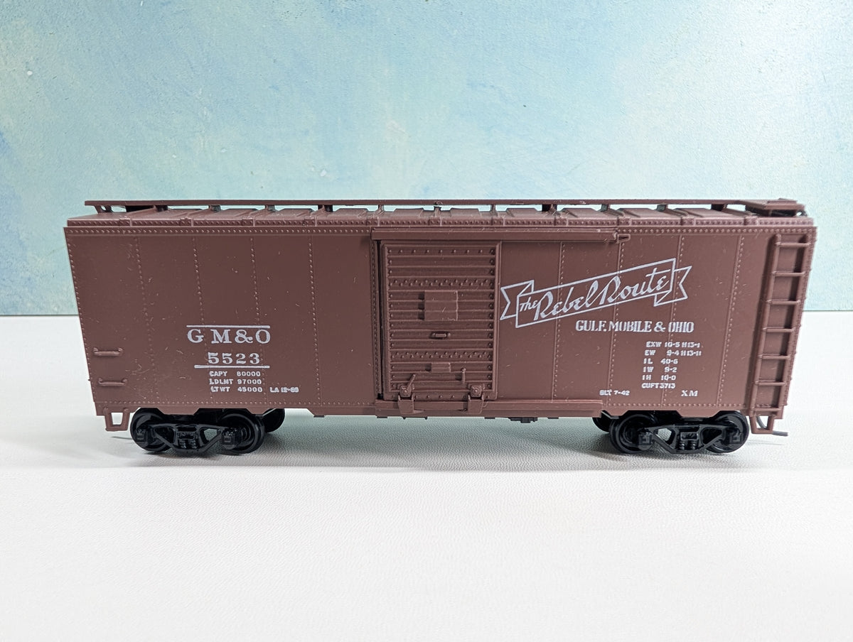 USED Athearn HO Scale 40' Box Car Gulf, Mobile & Ohio GM&O #5523
