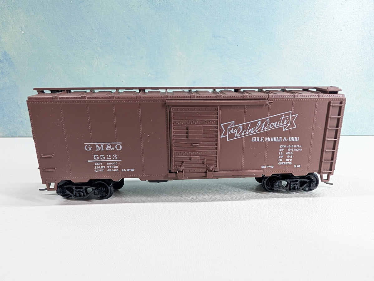 USED Athearn HO Scale 40' Box Car Gulf, Mobile & Ohio GM&O #5523