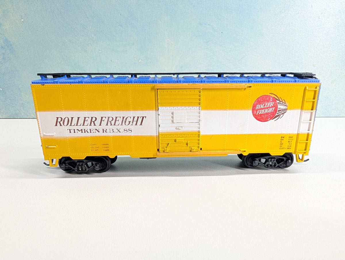 USED Athearn HO Scale 40' Box Car Timken Roller Freight RBX #88