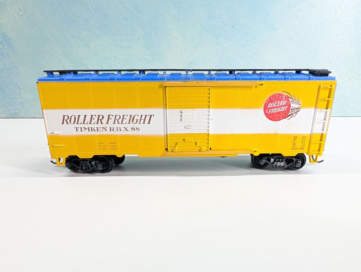 USED Athearn HO Scale 40' Box Car Timken Roller Freight RBX #88