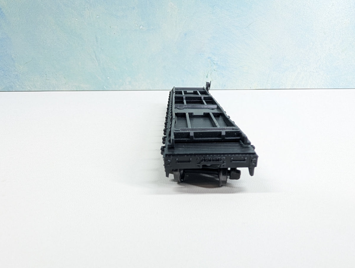 USED Athearn HO Scale 50' Piggy Back Trailer Flat Car Reading RDG #40125 Metal Wheels